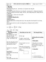 giáo án hoá học lớp 8 tuần 34 