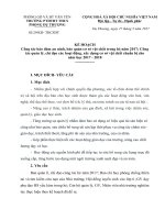 Kế hoạch chỉ đạo các hoạt động trong hè dụ thượng