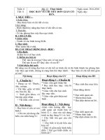 giáo án công nghệ 8  tuần 6 