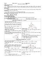 Giáo án hình học 9 tiết 41 + 42 theo hướng tiếp cận năng lực học sinh