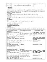 giáo án hoá học lớp 8 tuần 35 