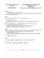 ĐỀ THI VÀO 10 THPT MÔN TOÁN TỈNH PHÚ THỌ 2015 2016 