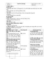 giáo án công nghệ 8  tuần 31 