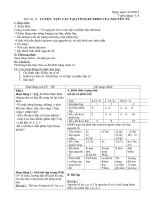 GA Hóa 10 luyện tập ( tiết 10, 11 hóa 10)