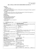 GA hóa 10  luyện tập thành phần nguyên tử ( tiết 6   10CB)