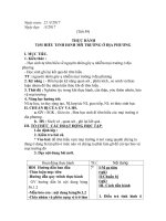 Giáo án sinh 9 tiết 59,60,61 