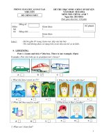 ĐỀ THI CHỌN HSG CẤP HUYỆN  VIỆT YÊN 20152016 MÔN ANH 7