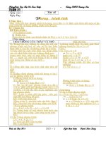 giáo án đại số 8  tuần 21 