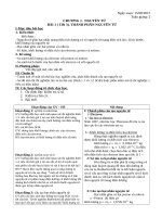 Giáo án hóa 10 thành phần nguyên tử ( tiết 3,4   10CB)