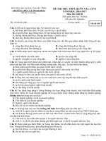 ĐỀ 10  _ĐỀ THI THỬ THPT QUỐC GIA 2017 MÔN gdcd THPT ĐỨC THỌHÀ TĨNH: 