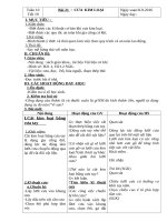 giáo án công nghệ 8  tuần 10 