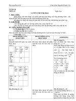 giáo án đại số 8   TUẦN 26 đến TUẦN 29 