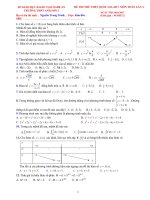 Đề thi thử THPT quốc gia 2017 môn toán trường THPT anh sơn 2   nghệ an lần 3