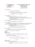 ĐỀ THI VÀO 10 THPT MÔN TOÁN TỈNH NINH THUẬN 2012 2013 