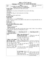 giáo án công nghệ 8  tuần 1 