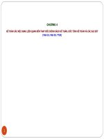 Kế Toán Các Nội Dung Liên Quan Đến Thay Đổi Chính Sách Kế Toán, Ước Tính Kế Toán Và Các Sai Sót (VAS 23, VAS 29, TT20)