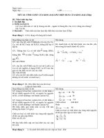 Giáo án hóa học lớp 12 tiet 29