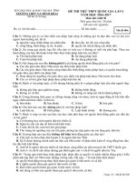 ĐỀ 06  _ĐỀ THI THỬ THPT QUỐC GIA 2017 MÔN GDCD THPT ĐỨC THỌHÀ TĨNH