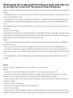 Tình huống sư phạm mầm non