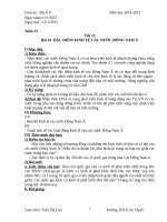 Bài soạn địa lí 8 tuần 22 