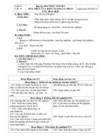 giáo án hoá học lớp 8 tuần 11 