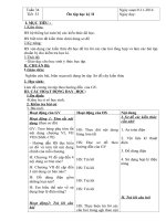 giáo án công nghệ 8  tuần 34 