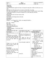 giáo án hoá học lớp 8 tuần 3 