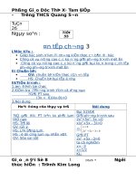 giáo án đại số 8  tuần 26 