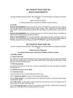 QUY CHUẨN KỸ THUẬT QUỐC GIA  QCVN 0190:2012BNNPTNT  VỀ KHẢO NGHIỆM TÍNH KHÁC BIỆT, TÍNH ĐỒNG NHẤT VÀ TÍNH ỔN ĐỊNH CỦA GIỐNG HOA ĐỒNG TIỀN