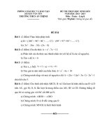 De HSG TOÁN 8  2014 2015 