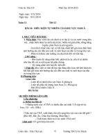 Bài soạn địa 8 tuần 13 