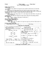 Giáo án hình học 9 tiết 43, 44 theo hướng tiếp cận năng lực học sinh