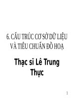 Bài giản về cấu túc dữ liệu và tiêu chuẩn đồ họa