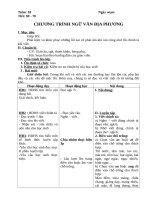 giáo án ngữ văn lớp 6  tuần 18 