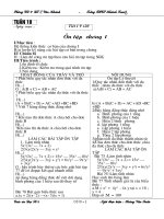 giáo án đại số 8  tuần 10 