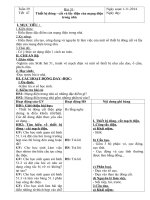 giáo án công nghệ 8  tuần 29 