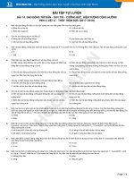 BTTL  KHOÁ HỌC PENC 20172018 HOCMAI, TRẮC NGHIỆM