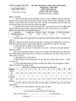 ĐỀ THI CHỌN HSG CẤP HUYỆN  VIỆT YÊN 20152016 MÔN ĐỊA LÍ 8