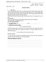 định hưỡng ngữ văn 6 theo phương pháp đổi mới