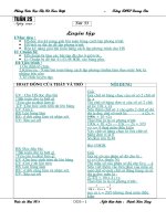 giáo án đại số 8  tuần 25 