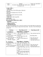 giáo án công nghệ 8  tuần 5 