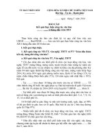 BÁO CÁO Kết quả thực hiện công tác văn hóa 6 tháng đầu năm