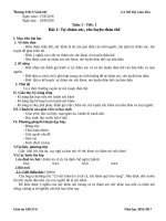 giáo án giáo dục công dân 6  tuần 1 