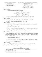 ĐỀ THI CHỌN HSG CẤP HUYỆN  VIỆT YÊN 20152016 MÔN TOÁN 7