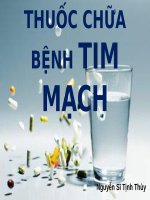 Bài giảng quản lý bệnh tim mạch
