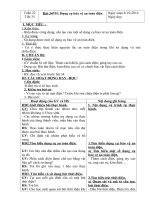 giáo án công nghệ 8  tuần 22 