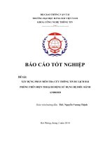 xây dựng phần mềm tra cứu thông tin du lịch hải phòng trên điện thoại di động sử dụng hệ điều hành android