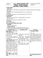 giáo án công nghệ 8  tuần 14 