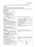 GA Hóa 10 bảng tuần hoàn ( tiết 13, 14 hóa 10)