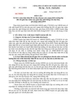 Báo cáo 1 năm thực hiện đề án